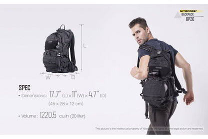 Nitecore BP20 Backpack