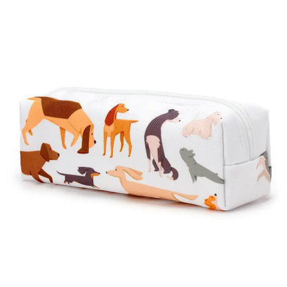 Barks Dog Canvas Pencil Case