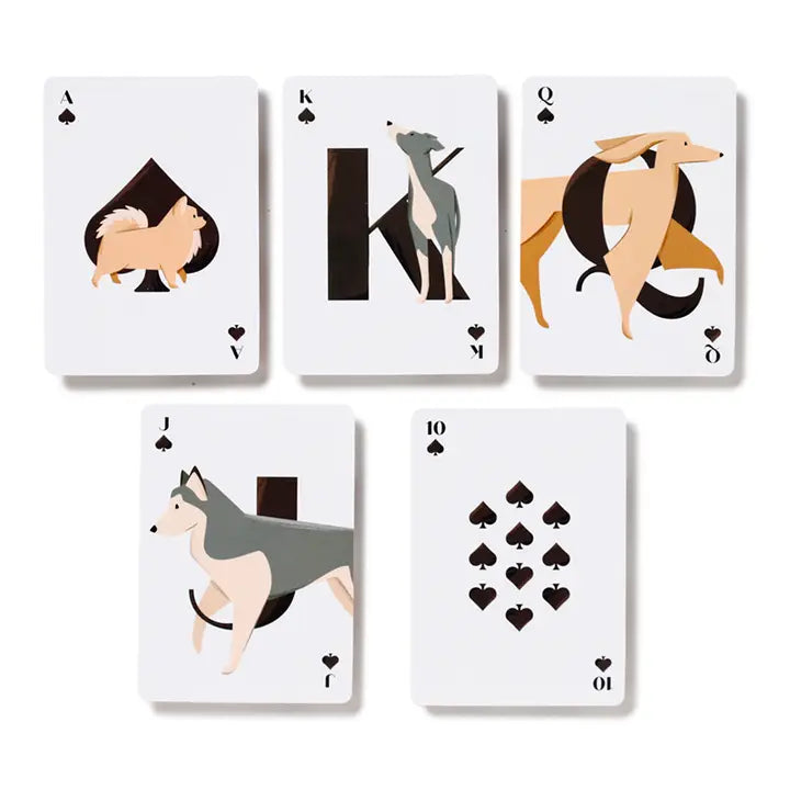 Barks Dog Playing Cards