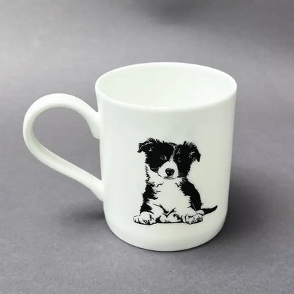 Border Collie Fine Bone China Mug