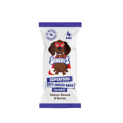 Denzel's Dog Chews – Salmon, Banana & Berries