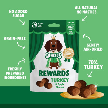 Rewards: Turkey & Apple Charms 70g