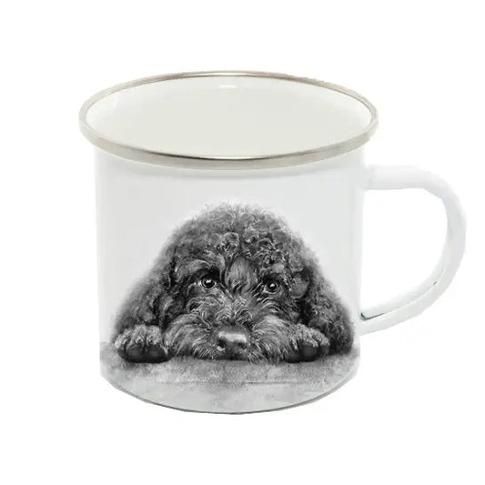 Enamel Mug Cockapoo/ Cavapoo Arnie