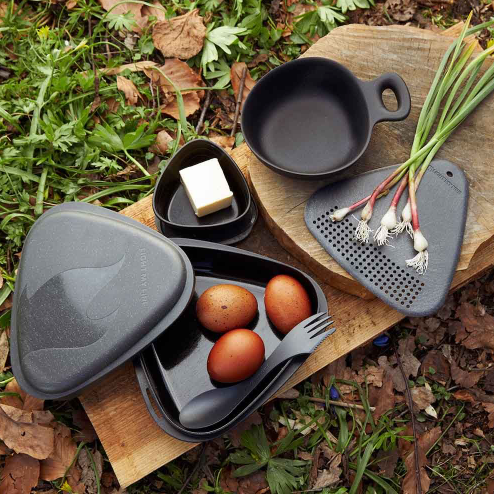 Light My Fire Outdoor MealKit 8pcs - Slaty Black