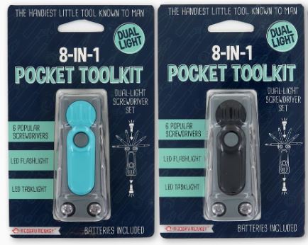 Modern Monkey 8-in-1 Pocket Toolkit Green