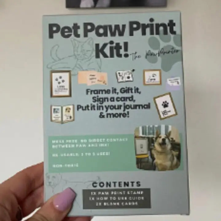 Pet Paw Print Kit Dog