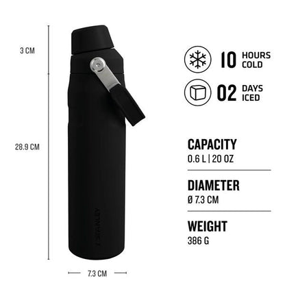 STANLEY ICEFLOW™ FAST FLOW BOTTLE 0.6L BLACK