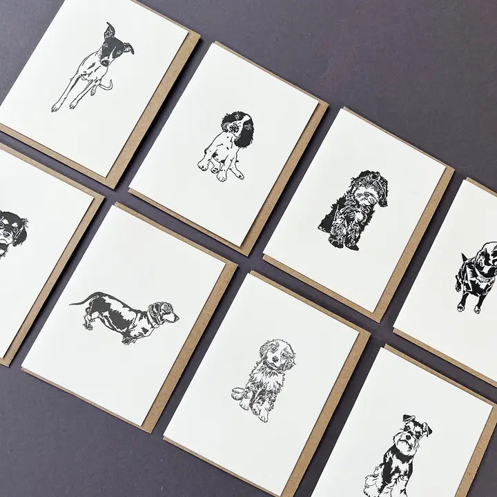 Top Dog Notecard Set